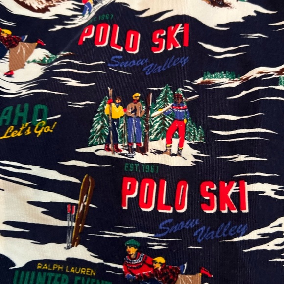 Polo Ralph Lauren Sportsman 67 Winter Event Polo Ski Corduroy Shirt Classic Fit - Picture 3 of 11